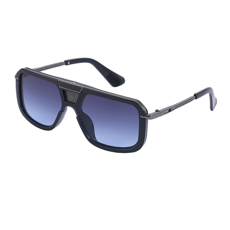 Title 4, Fashion Retro Large Frame Square Sunglasses