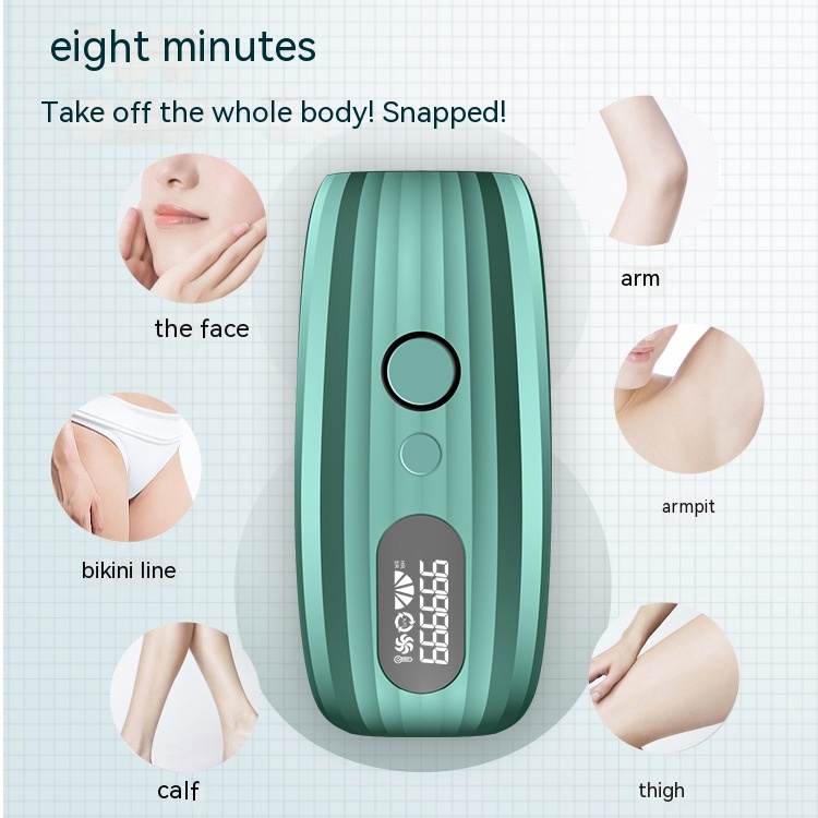 Non-freezing Point Laser Hair Removal Equipment Household Women's Electric Shaving