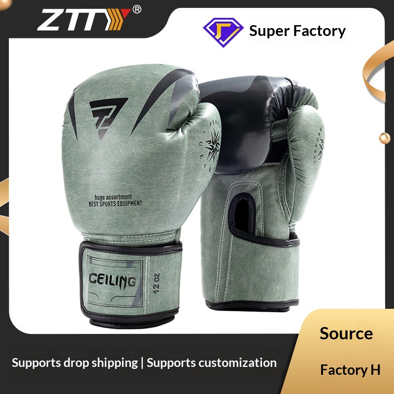 New Ztty Boxing Gloves, Sanda Boxing Gloves, Men's And Women's Sandbag Training, Muay Thai Fighting Adult Boxing Gloves Wholesale 2