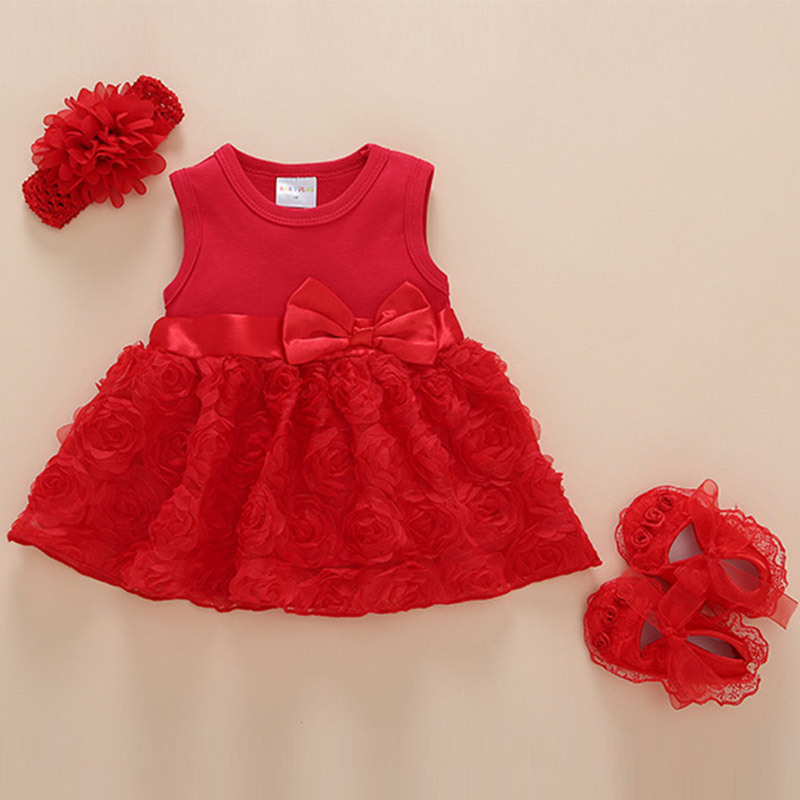 Baby Girl Princess Dress – Soft Summer Dress for Celebrations & Special Occasions - Image 3