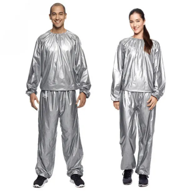 Heavy Duty Anti-Rip Weight Loss Sauna Suit PVC Long