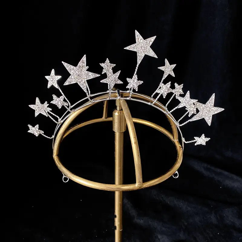 Fashion Exaggerated Wedding Accessories Star Headband