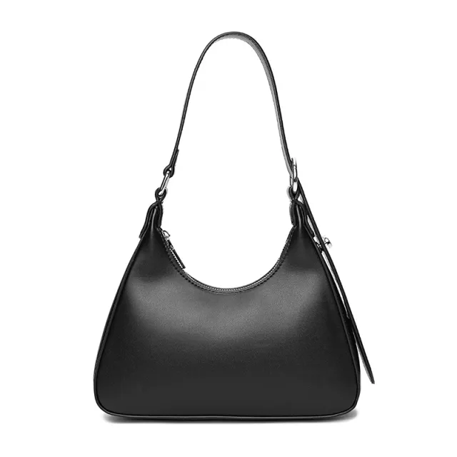 Shoulder Retro Armpit Fashion Pouch Tote Bag Black - Shop at LoveMi