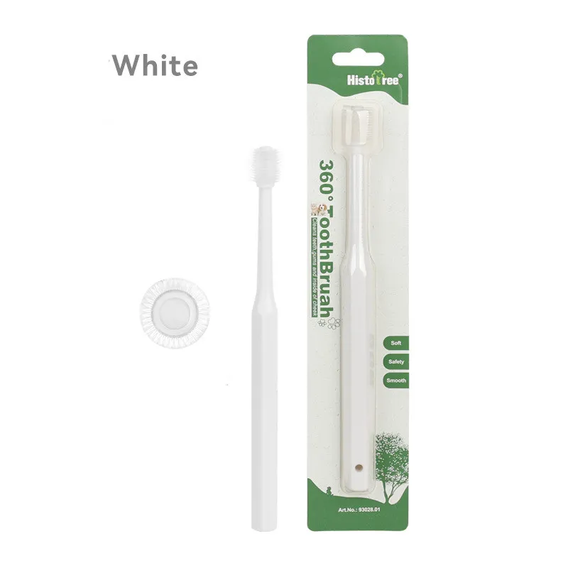 Pet Oral Cleaning Toothbrush 360 Degrees - White