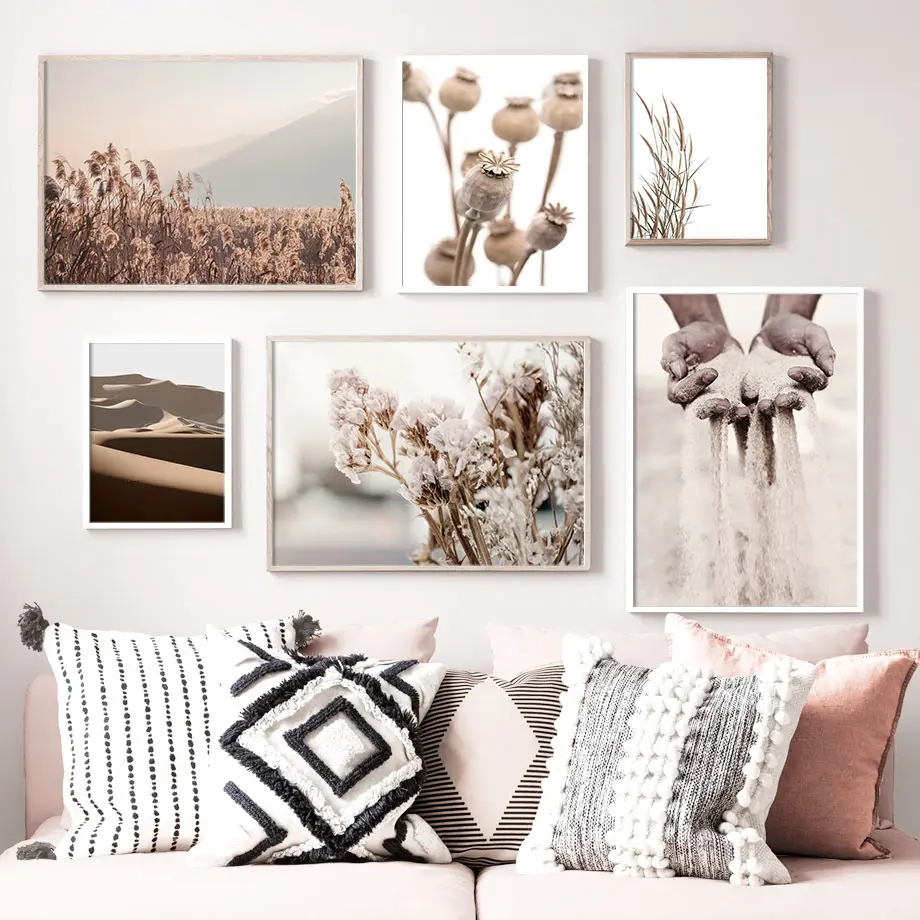 Living Room Bedroom Poster Canvas