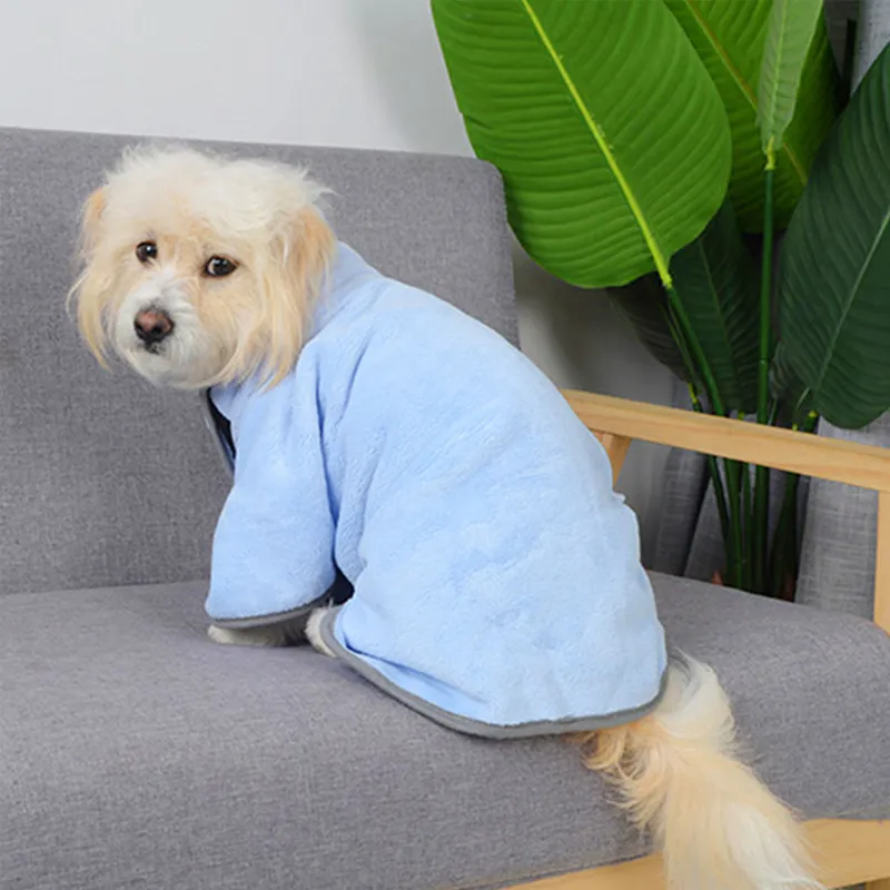 Quick-drying Pet Absorbent Towel Dog Bathrobe Pet Dog Bath Towel For Dogs Cats Microfiber Absorbent Pet Drying Towel Pet Supplies Pet Products – image 6