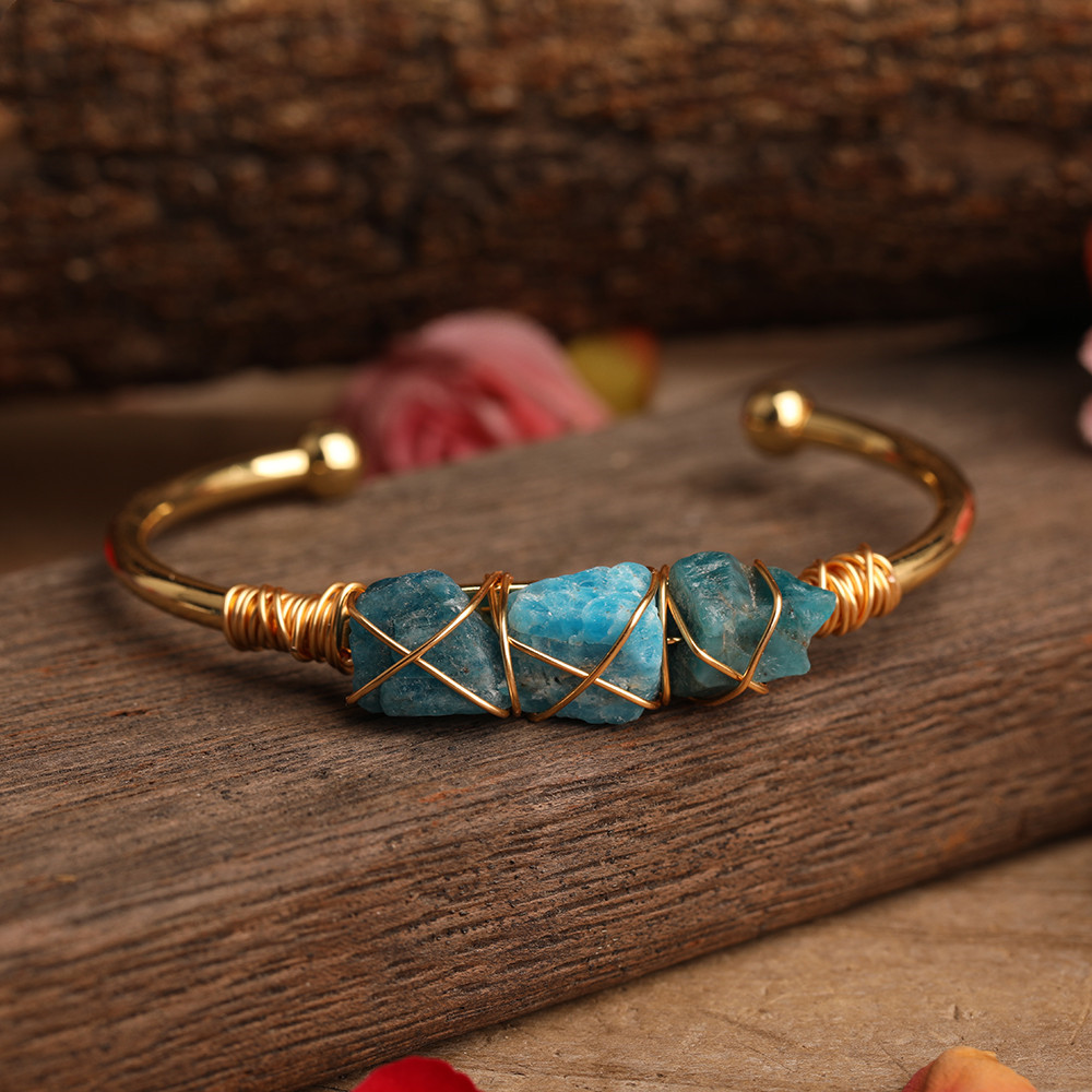 Ladies Stone Bead Amethyst Fashion Bracelet