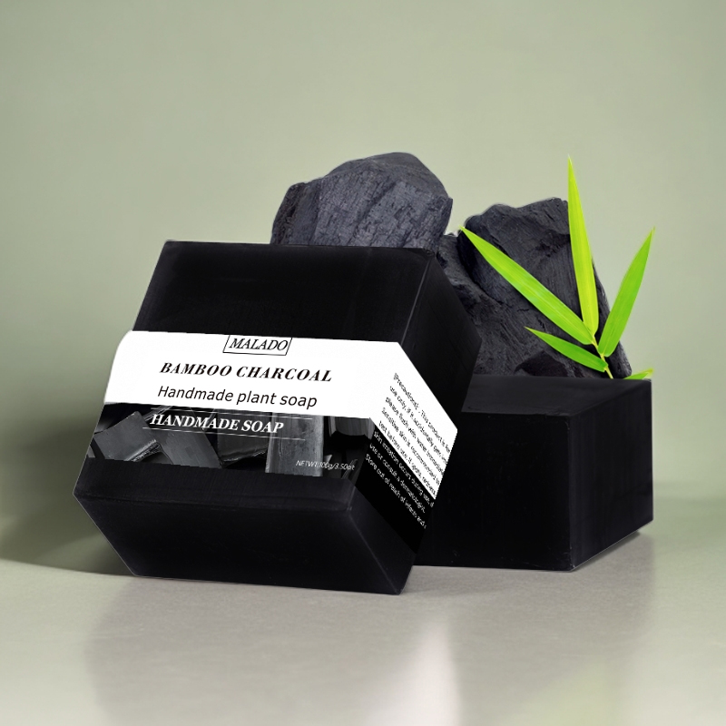 Square Bamboo Charcoal Soap — foto 3