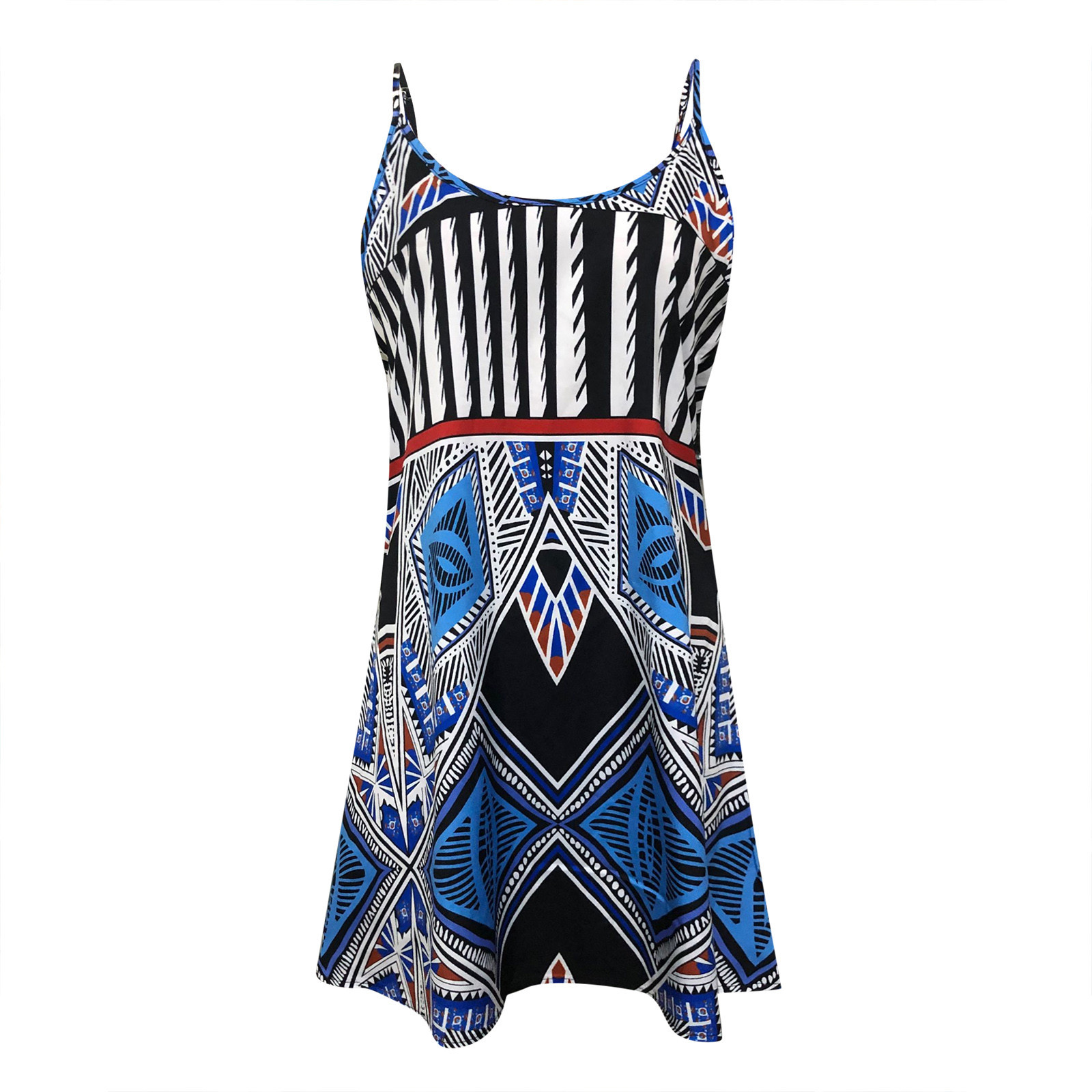 Positioning Printing Adjustable Suspender Skirt