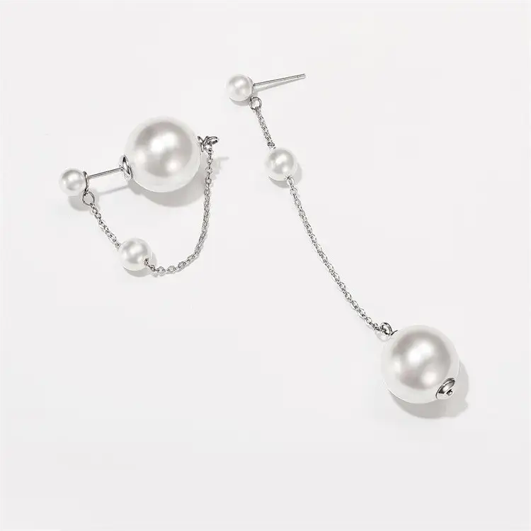 Women's French Style Retro Elegant Pearl Earrings