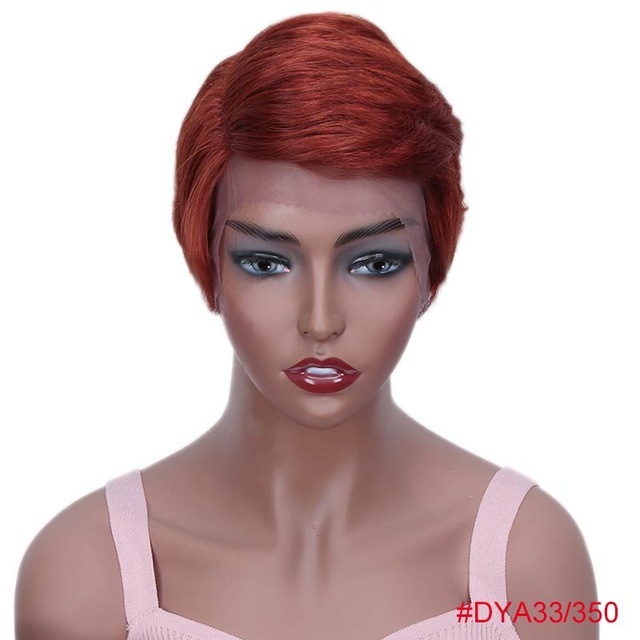 Europe And The United States 613 Rebecca Short Real Hair Headgear Dya33.350 - Shop at LoveMi