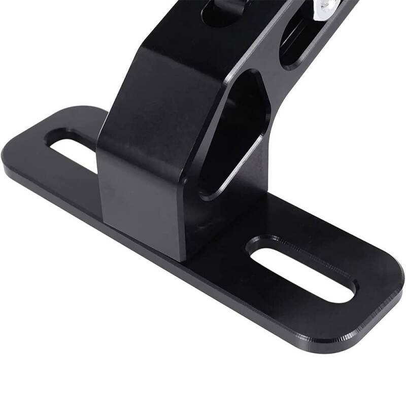 Aluminium Motorcycle Number Plate Holder With Adjustable Angle, LED Light — image 8
