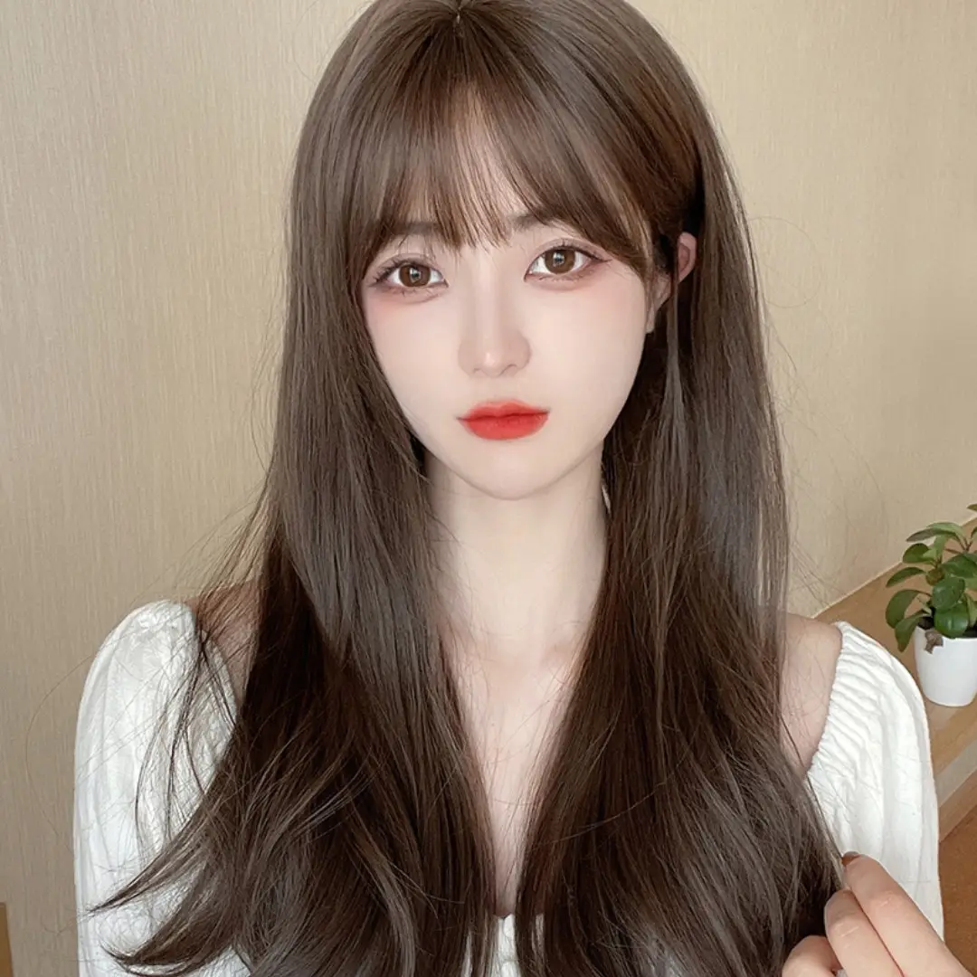 Women's Wig Full Head Cover Mid Length