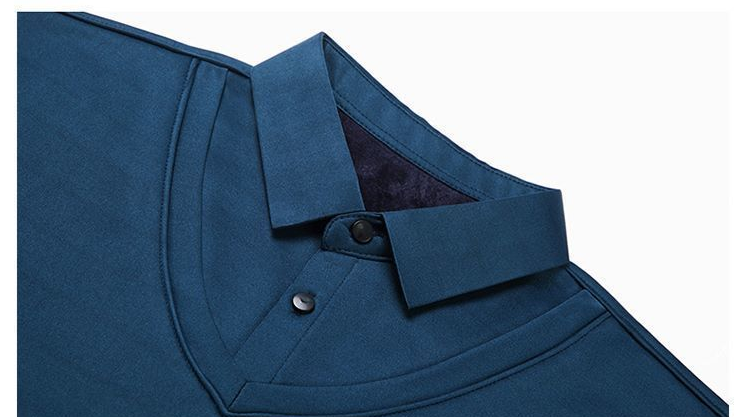 Long - Sleeve False Two Bottom Unlined Upper Garment Thin Turn - 24