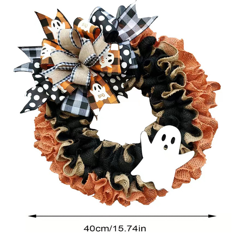 Halloween Artificial Wreath Ribbon (About 40cm)
