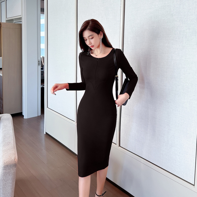 Cotton Waist-Detail Dress, picture 6 of 6