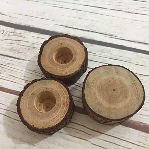 Wooden Wedding Candle Holders — foto 5