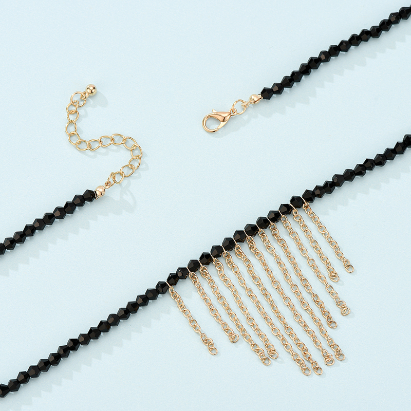 New European And American Cross-border Inlaid Fashion Necklace