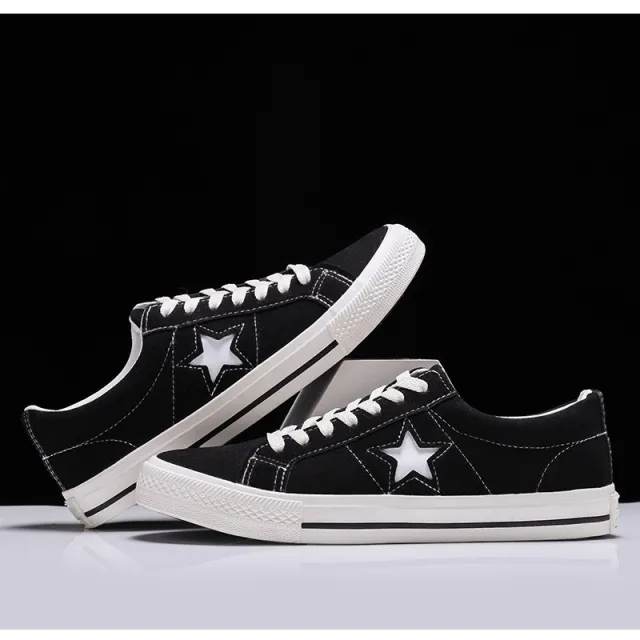 Pentagram Casual Lace up Sneakers Black - Shop at LoveMi