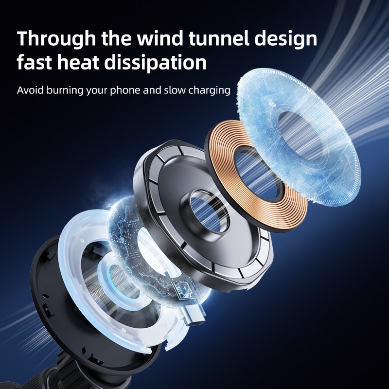 Octagonal Magnetic Bracket, Suitable For Multiple Scenarios, Essential For Drivers, Office Workers, And Drama Fans — foto 5