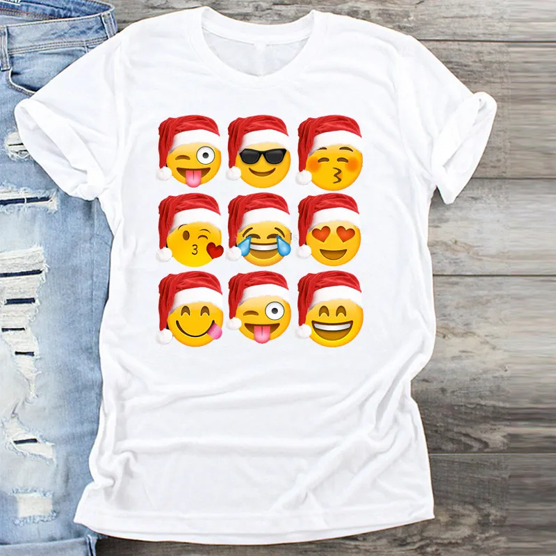 Christmas Short-sleeved Round Neck Girlfriends Outfit - C7