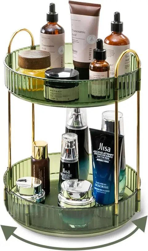 360 Rotating Makeup Organizer