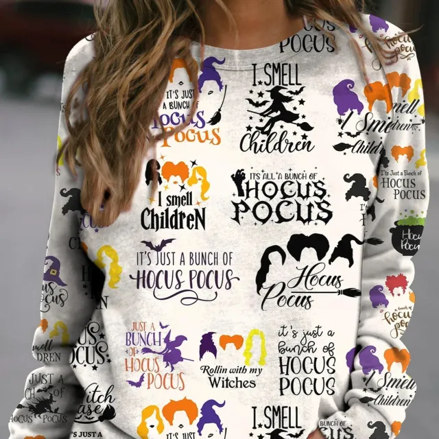 3D Fashion Loose Long Sleeve Top For Women Ttb883731 S - Shop at LoveMi