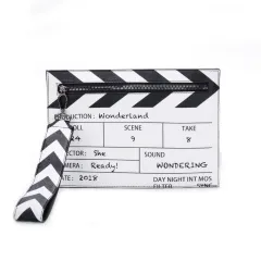 Movie Prop Design Pu Leather Casual Women's Clutch Envelope Bag Women Shoulder Bags Crossbody Messener Bag - White - View 1