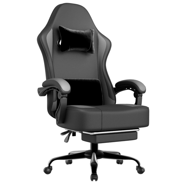 Chaise de jeu avec coussin à ressorts ensachés et repose-pieds