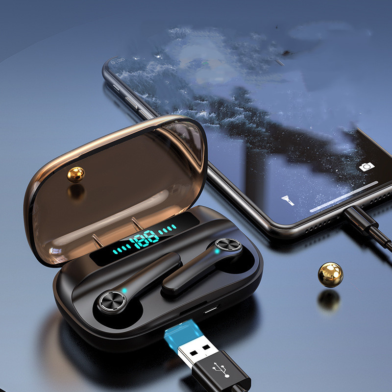 S3 5.0 Bluetooth Headset Lossless Noise Reduction Digital Display - Image 3