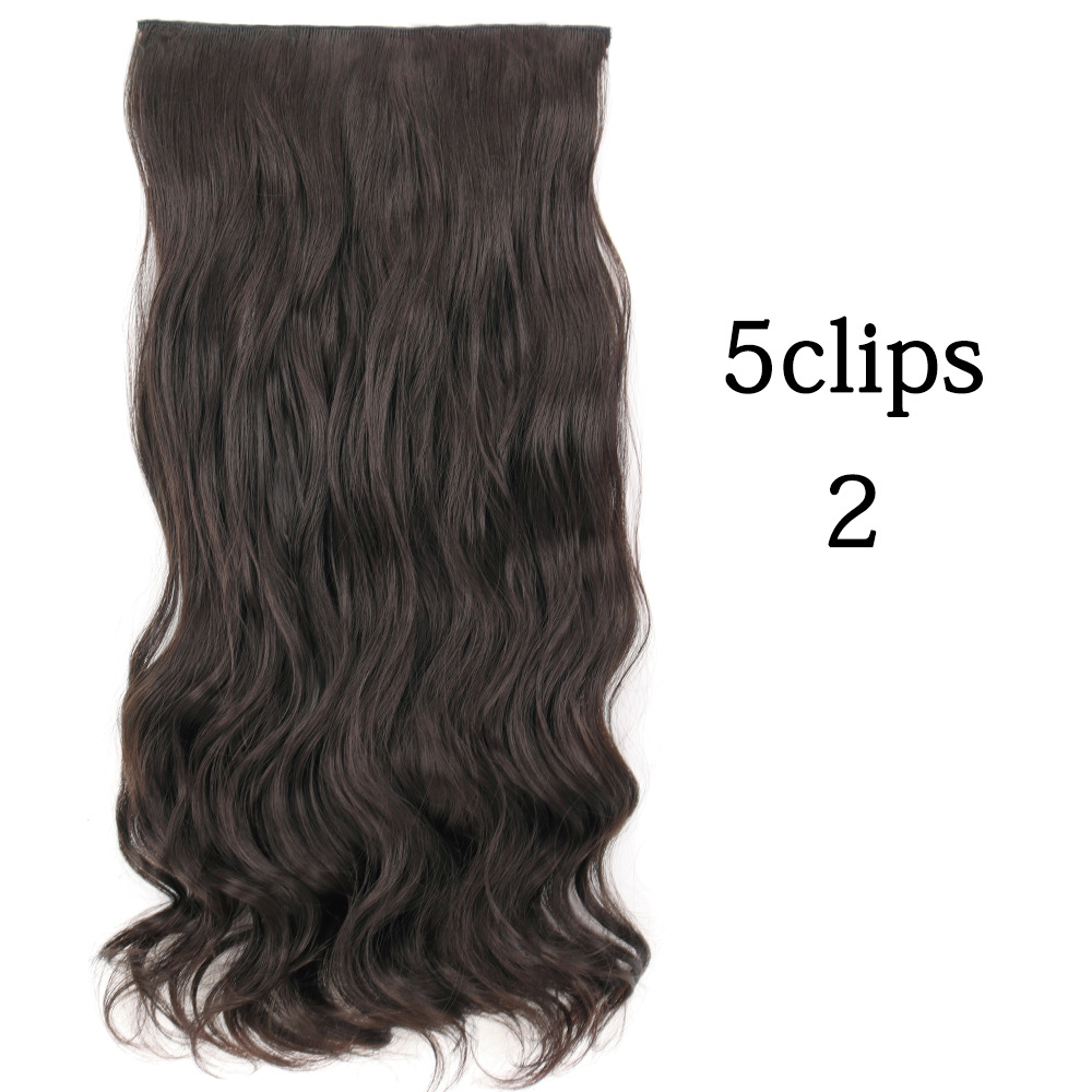 Title 4, Five-card Big Wave Curly Hair Extension