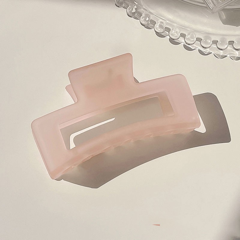 Transparent Frosted Texture Grip Girl Simple 5 Style - Shop at LoveMi