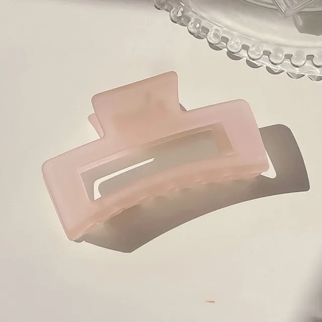 Transparent Frosted Texture Grip Girl Simple 5 Style - Shop at LoveMi
