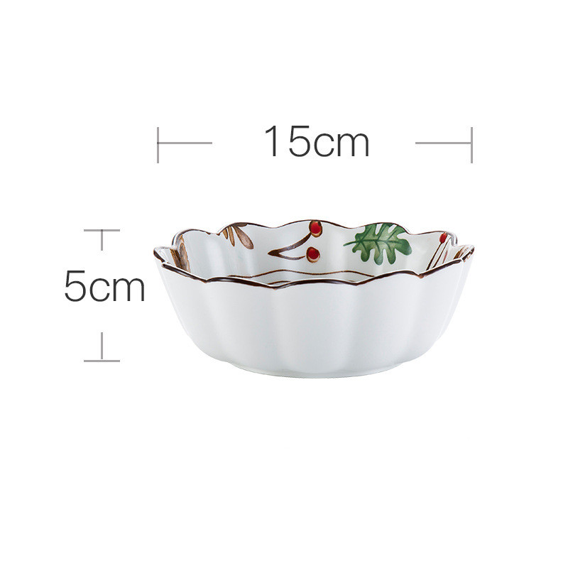 6inch salad plum bowl