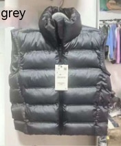 Women's Fashion Casual Stand Collar Sleeveless Cotton Coat Jacket