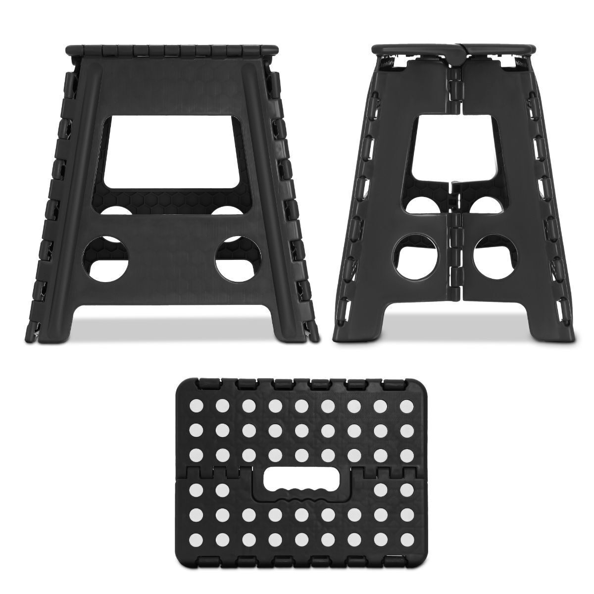 Large 150KG Folding Step Stool Multi Purpose Heavy Duty Home Kitchen Foldable 2