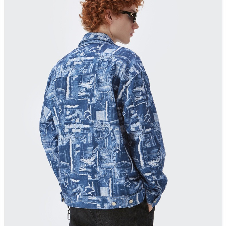 Fashion Personality Loose Tooling Coat Male