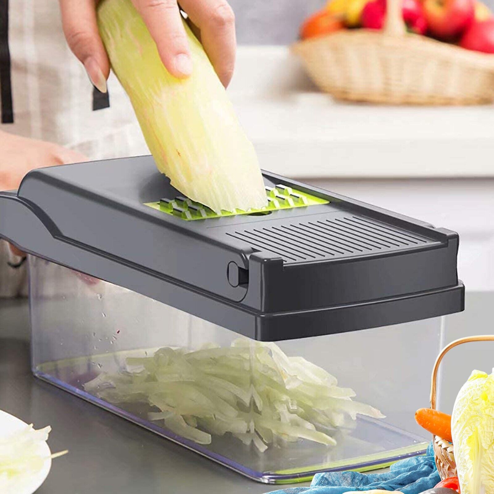 16-in-1 Vegetable Cutter & Peeler | Fast Salad Prep Tool — view 5