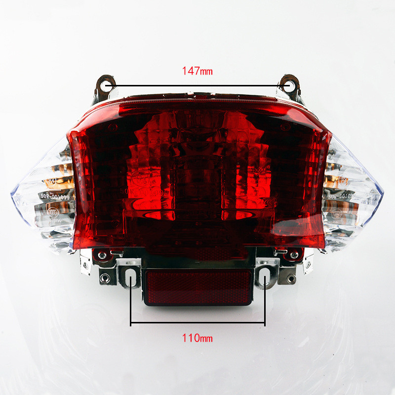 Motorcycle Guangyang 50 Tail Light Kobayashi Hai 50 Tail Light Xiao Guanyang 50 Light Rear Turn Signal Tail Light