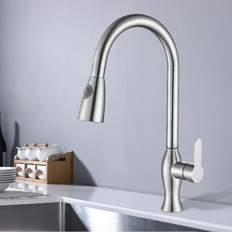 Title 6, Basin Faucet Shower Kitchen Dishwashing Splash-...