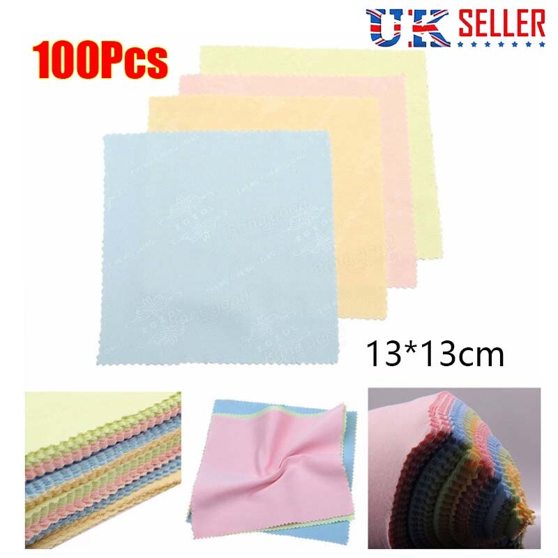 Microfibre Cleaning Cloths For Glasses Lens Camera Phone Screen Tablet UK — image 7