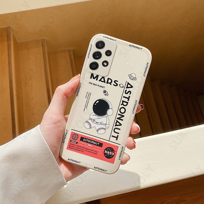 Creative Astronaut All-Inclusive Shockproof Phone Case - Image 3