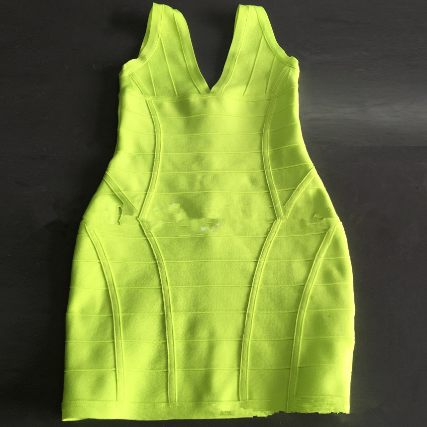 V-Neck Sleeveless Short Dress, picture 2 of 6