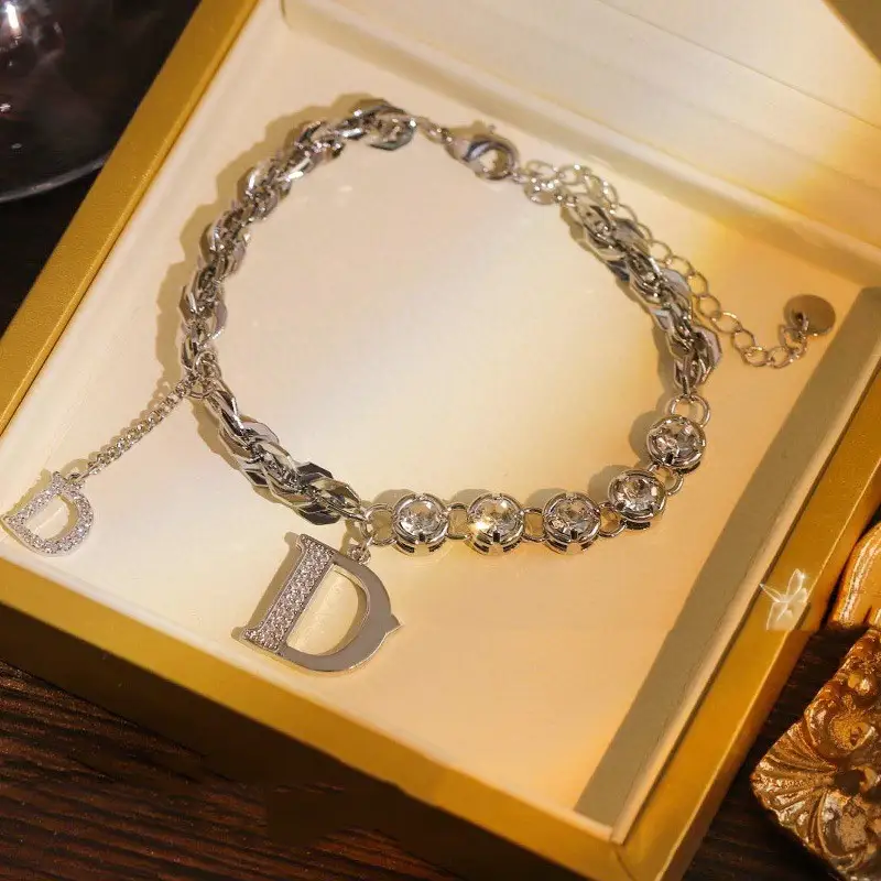 Letters Light Luxury Bracelet Small Fragrance Classic Bracelet