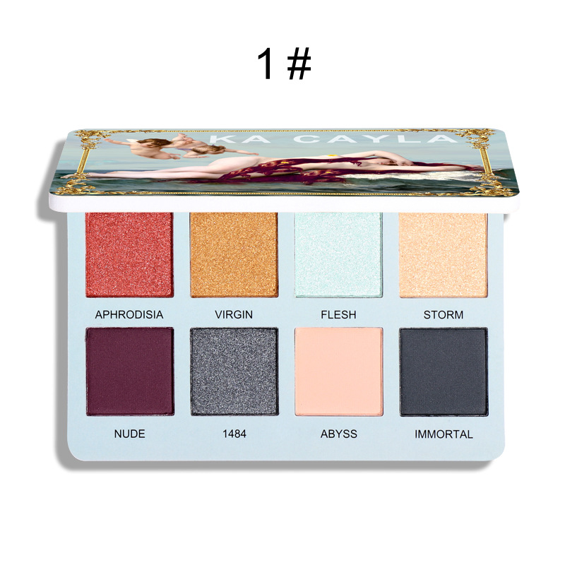 Creative Matte Pearl Glitter Eyeshadow Palette 1 Style - Shop at LoveMi