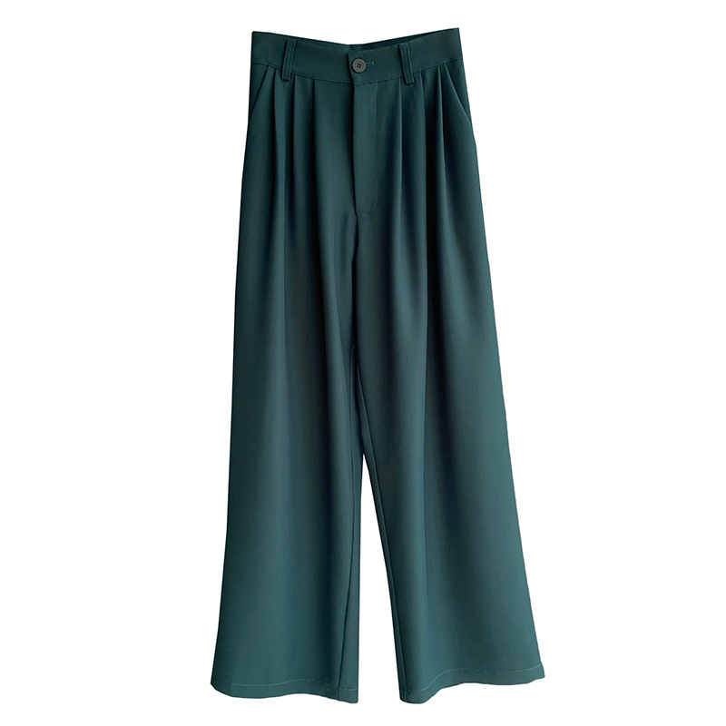 Women's Long Leg Drape Not Easy To Wrinkle Wide Leg Trousers