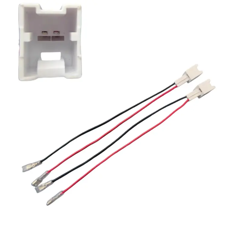 4PCS Car Door Speaker Wiring Harness Adapter