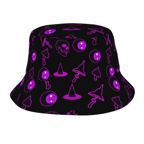Bucket Hat Psychedelic Magic Mushrooms Fisherman Reflect - Picture 36 of 60