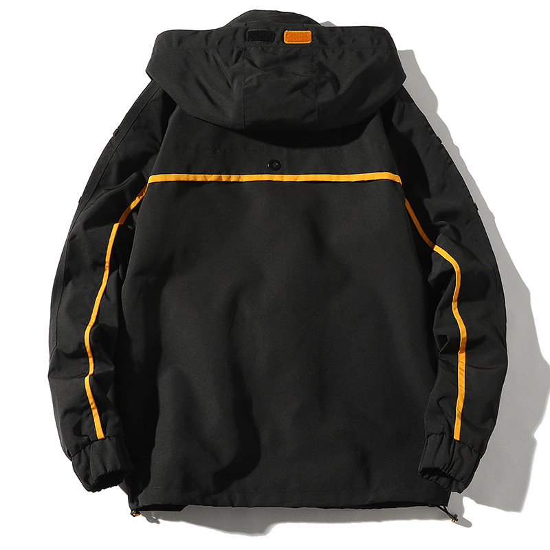 Removable Hooded Jacket Workwear Men's Jacket