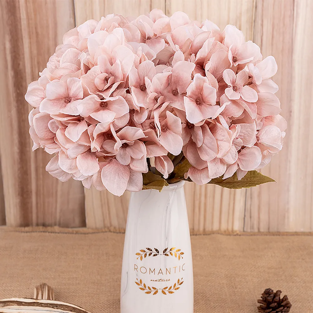 Artificial Flowers Hydrangea Branch Home Wedding Decor Autum – image 3